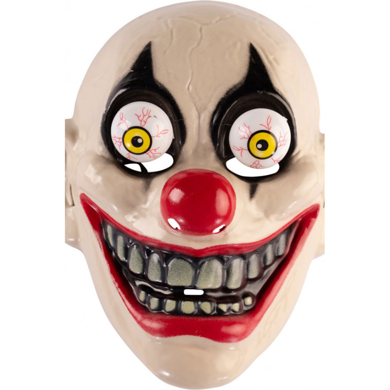 Klaunská maska s pružinovými očami